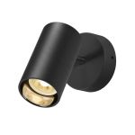 SLV Asto Aluminium Spot Schwarz | Geeignet für 1x GU10