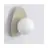Emibig Wandleuchte Ovo Stahl Braun | Geeignet für 1x G9 - Max 8W