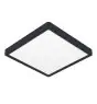 Eglo Deckenleuchte Fueva 6 Plastik Schwarz 13W 2100lm - 827-840-865 CCT