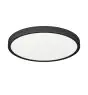 Eglo Deckenleuchte Badezimmerbeleuchtung Fueva 6 Plastik Schwarz 14.2W 2000lm - 827-840-865 CCT