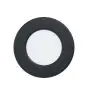 Eglo Einbau Spot Badezimmerbeleuchtung Fueva 6 Plastik Schwarz 3.7W 450lm - 827-840-865 CCT