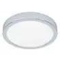 Eglo Deckenleuchte Badezimmerbeleuchtung Fueva 6 Stahl Chrom 11.5W 1550lm - 827-840-865 CCT