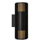 Nordlux Aludra Wandleuchte Seaside Schwarz Up & Down | Geeignet für 2x E27